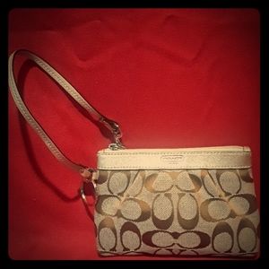 COACH SIGNATURE BROWN/TAN WRESTLE